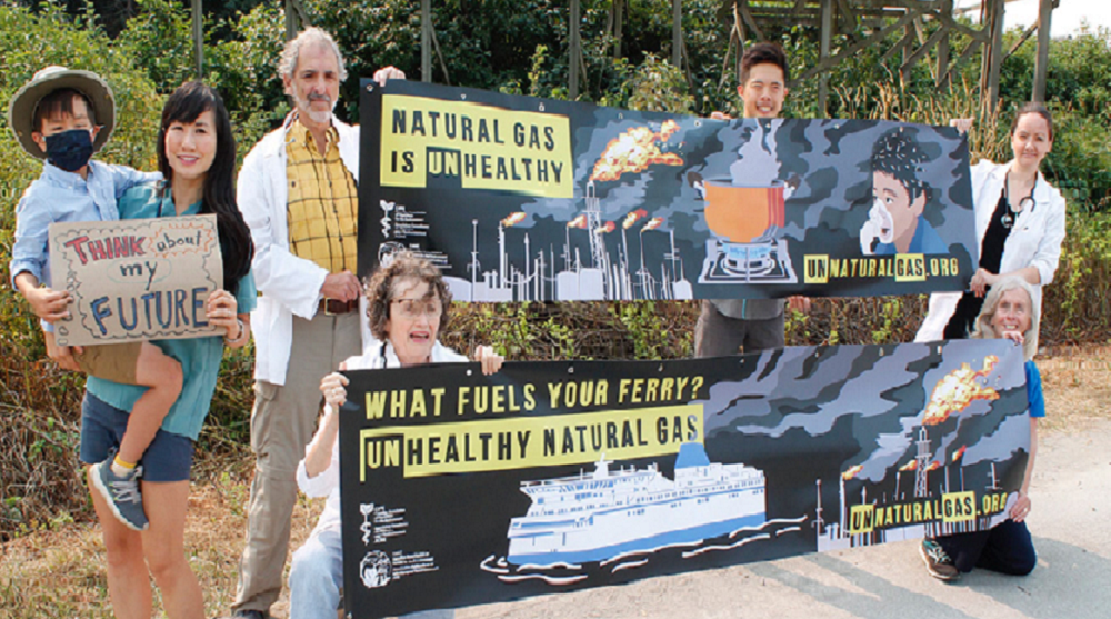BC Doctors and Nurses Raise the Alarm—and Billboards—About Natural Gas