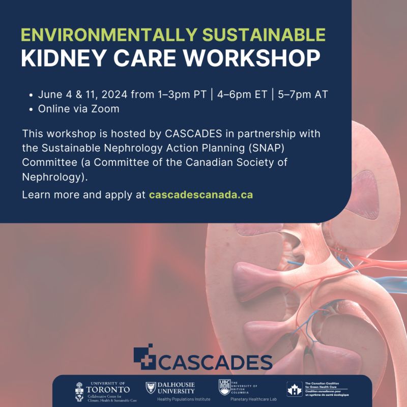 Environmentally Sustainable Kidney Care Workshop