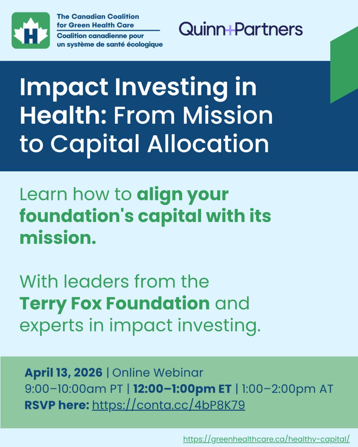 Impact Investing in Health: