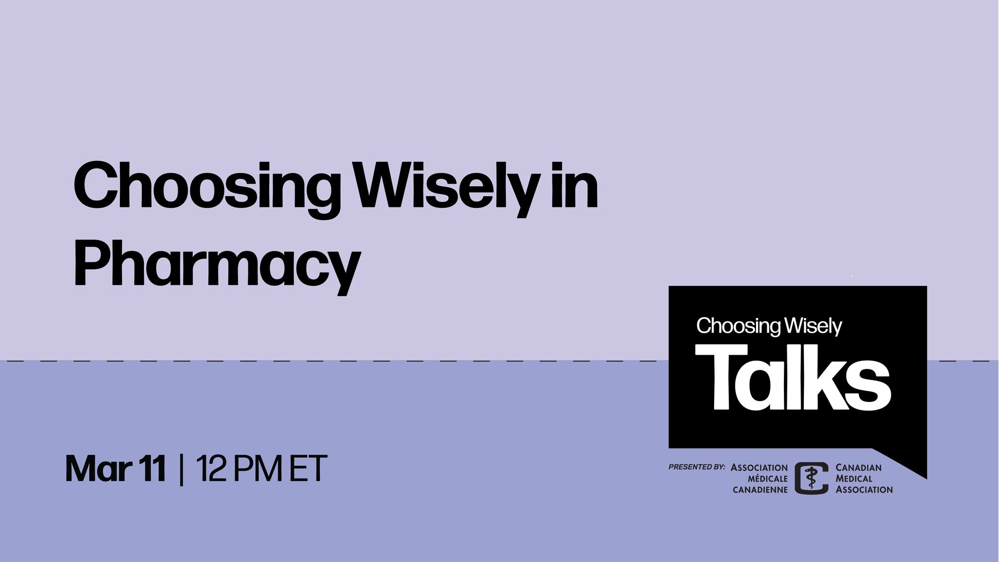 Choosing Wisely in Pharmacy