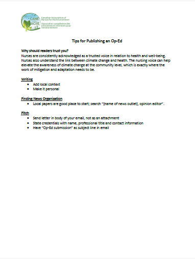 Tips Op-Ed